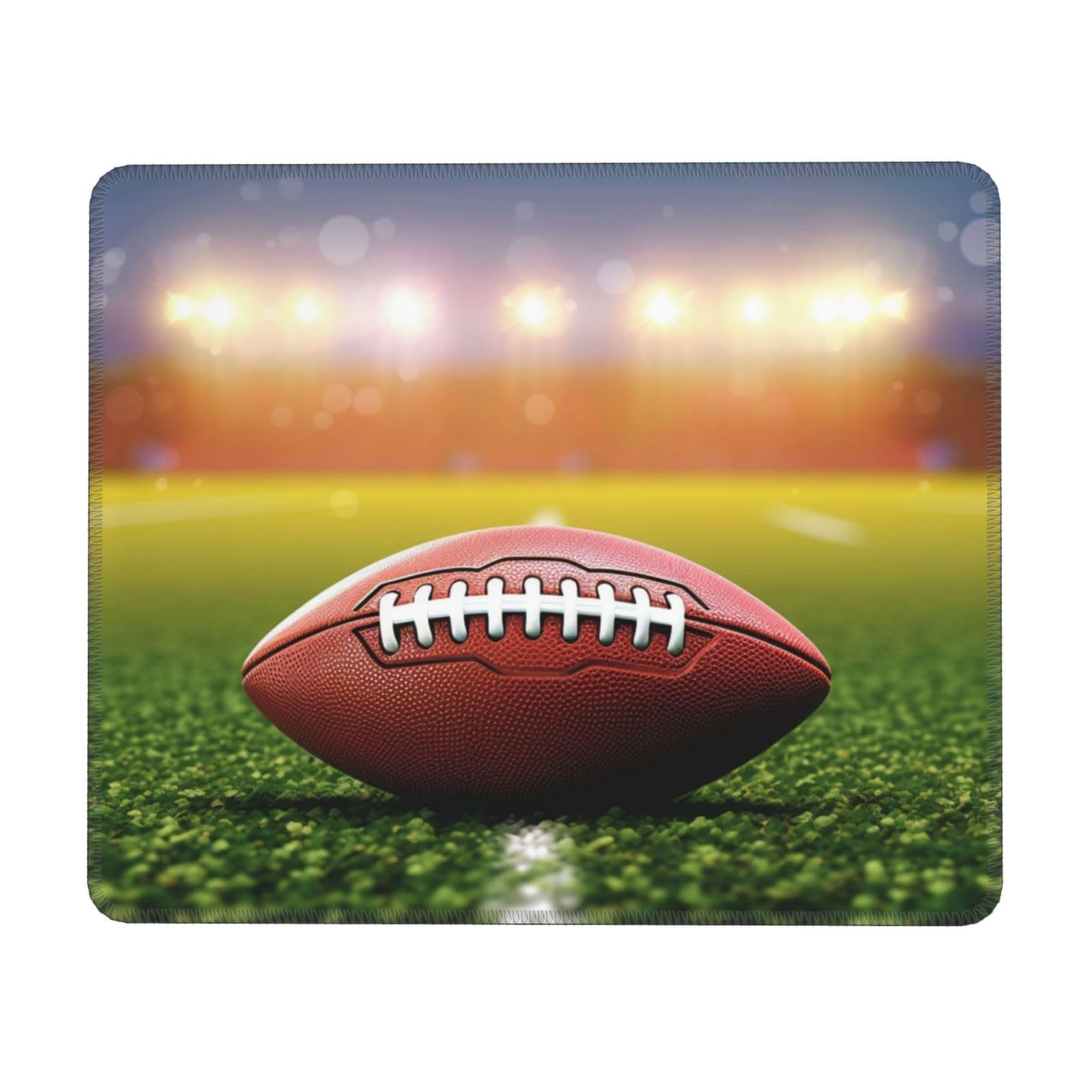 Waterproof Non-Slip Gaming Mouse Pad with American Football Design - Perfect for Office, Computer, and Wireless Mouse Use on Desks | Great for Sports Fans, Gamers, and Workstations