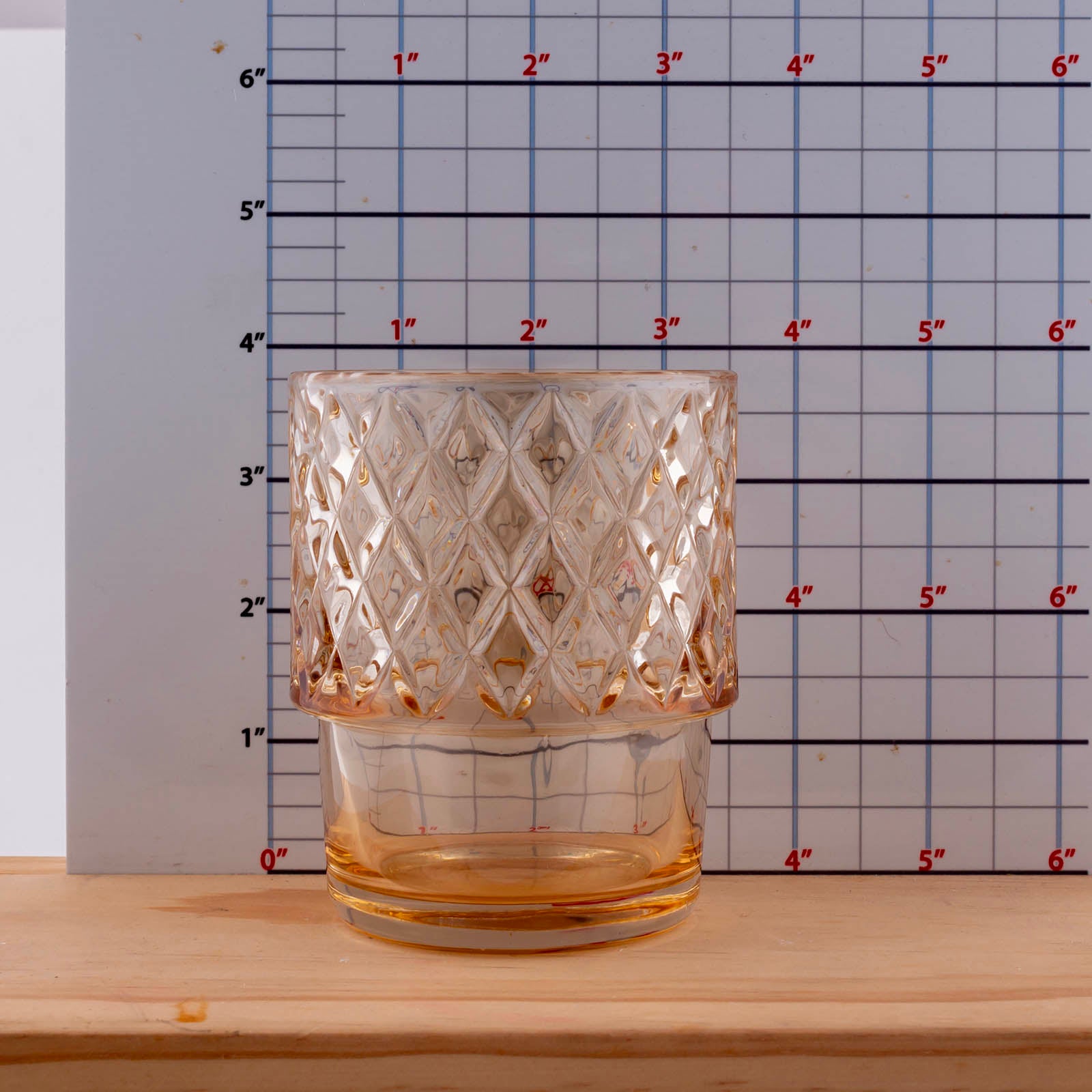 BarConic® Stackable Pineapple Glasses - Diamond Pattern Set of 4 - Shatterproof & BPA-Free Drinkware for Cocktails, Smoothies, and Pool Parties - Perfect for Summer BBQs, Beach Vacations, and Tropical Themed Events