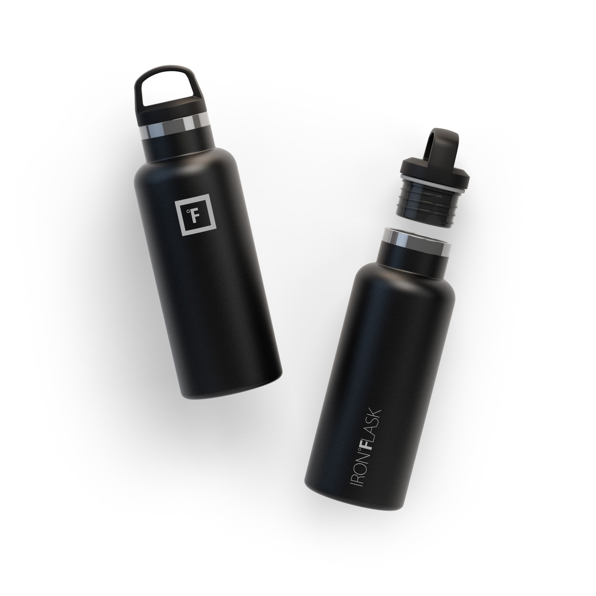 16 Oz Narrow Mouth Water Bottle with Straw Lid - Leakproof & BPA-Free - Perfect for Gym, Hiking, Travel & Everyday Hydration