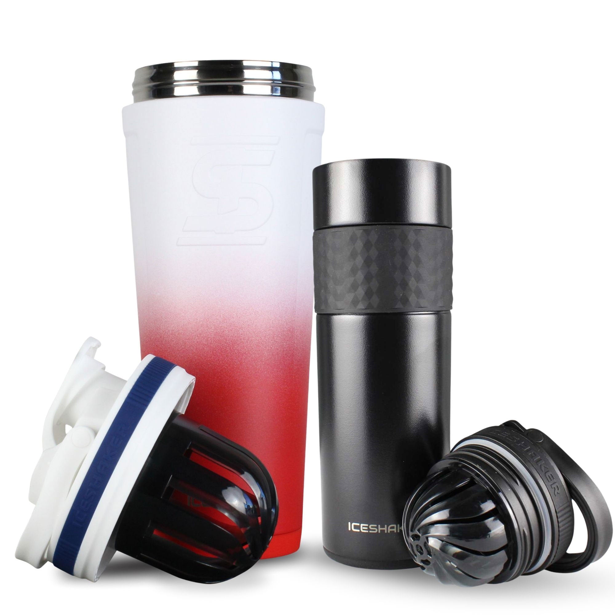 Premium His & Her Protein Shaker Bottle Set - 20oz Leak-Proof Mixing Cups for Gym, Workouts & Post-Training Recovery - BPA-Free Fitness Accessories for Couples