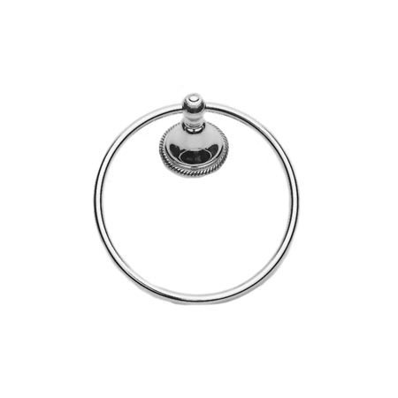 Newport Brass 15-09 Amisa Solid Brass Towel Ring in Satin Nickel Finish - Premium Bathroom Accessory for Modern & Traditional Homes