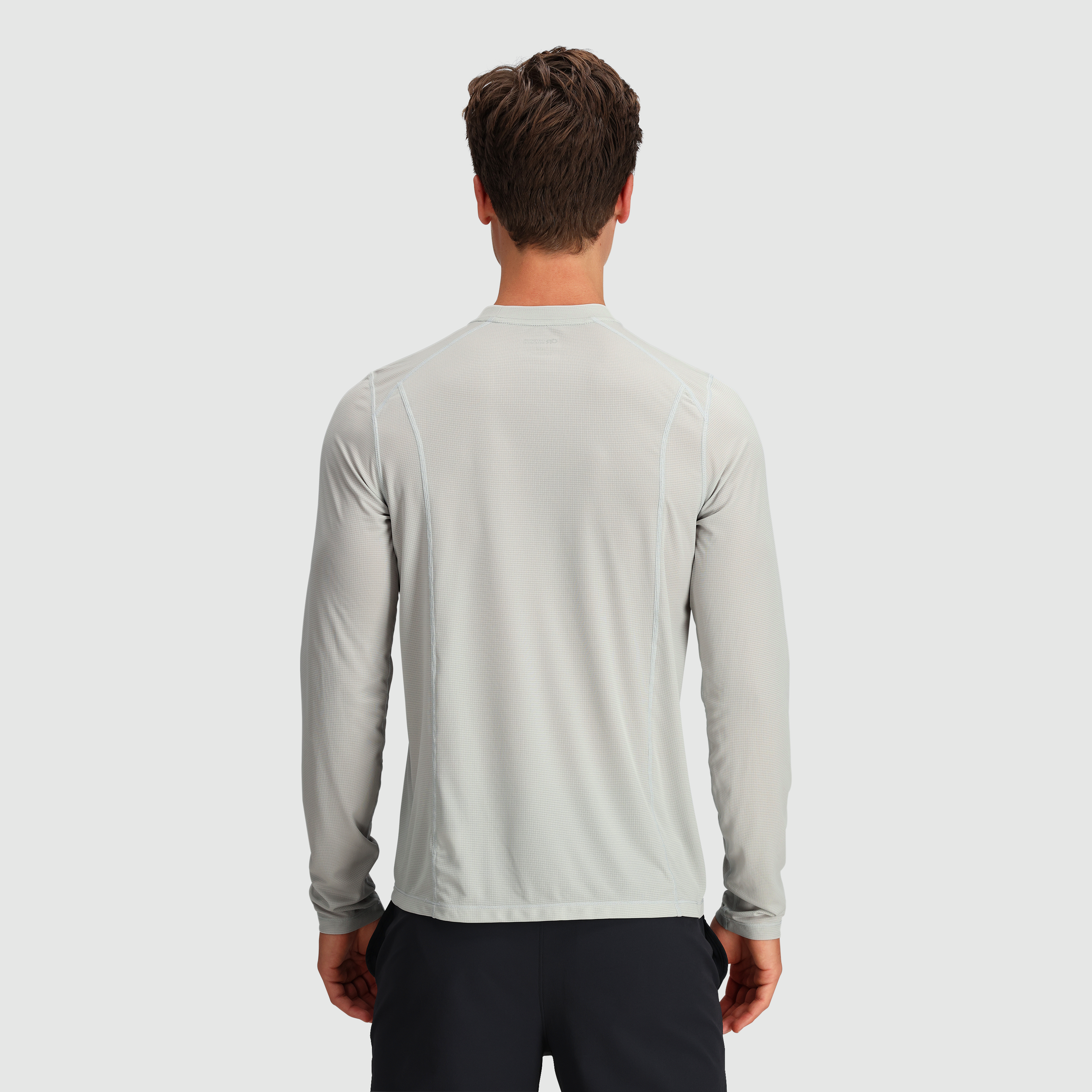 Men's Echo Long Sleeve T-Shirt - Comfortable Cotton Crewneck Top for Casual Wear, Workout & Everyday Use