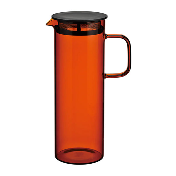 Hario Colours Glass Pitcher - 1.2L Heat-Resistant Japanese Tea & Coffee Server for Iced Brewing, Cold Brew & Pour Over - Perfect for Home, Cafe & Office Use