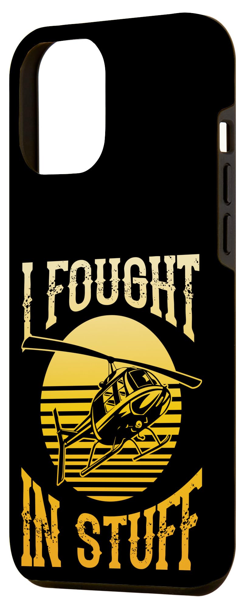 iPhone 12 Pro Max Case - Military Helicopter Pilot Design for Veterans | Durable Phone Cover for iPhone 12 Pro Max | Perfect for Everyday Use, Travel & Outdoor Activities