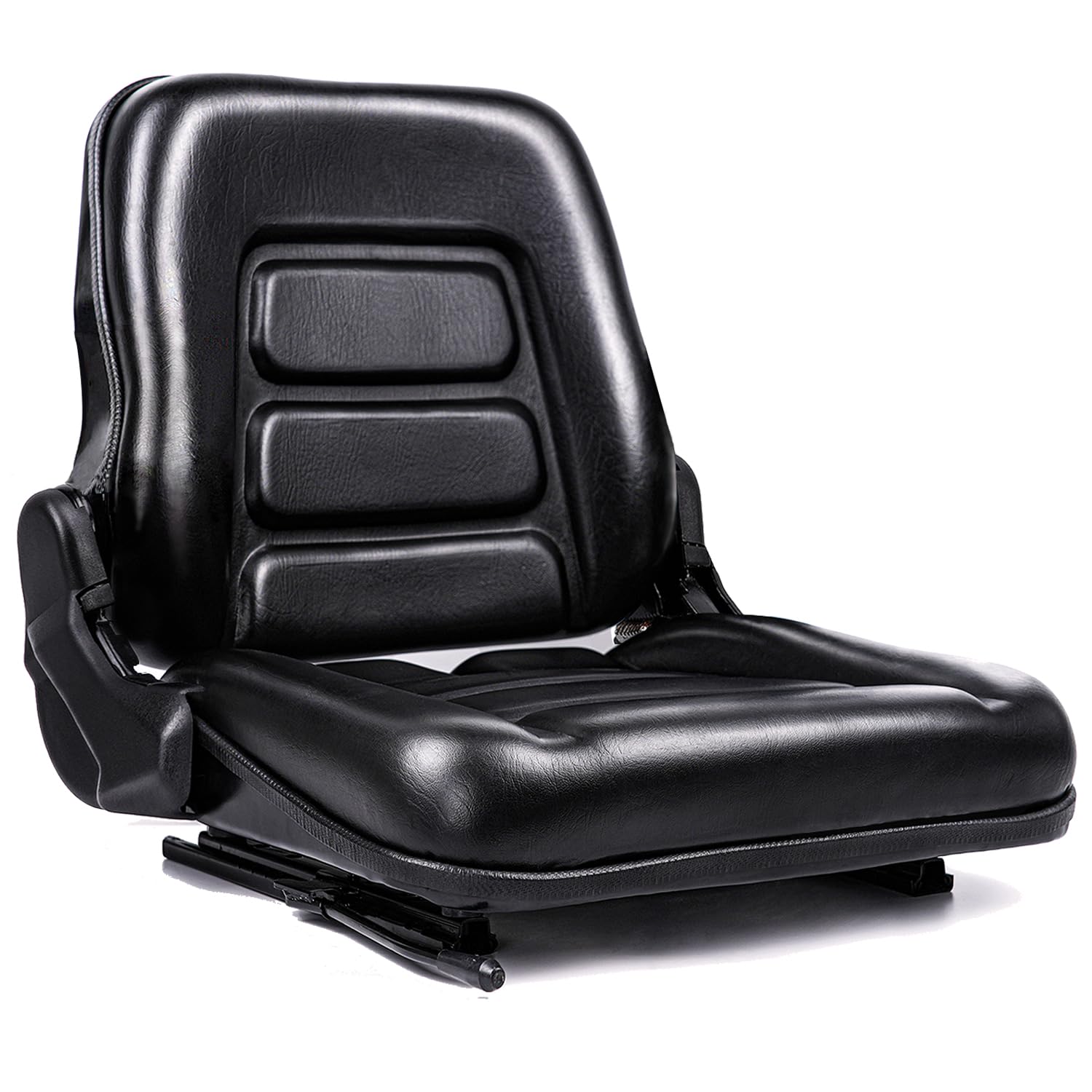Universal Forklift Seat with Micro Switch - Heavy Duty Tractor Seat for Mower, Skid Loader, Telehandler, Backhoe & Excavator | Durable & Comfortable for Long Work Hours | Ideal for Construction, Farming & Industrial Equipment
