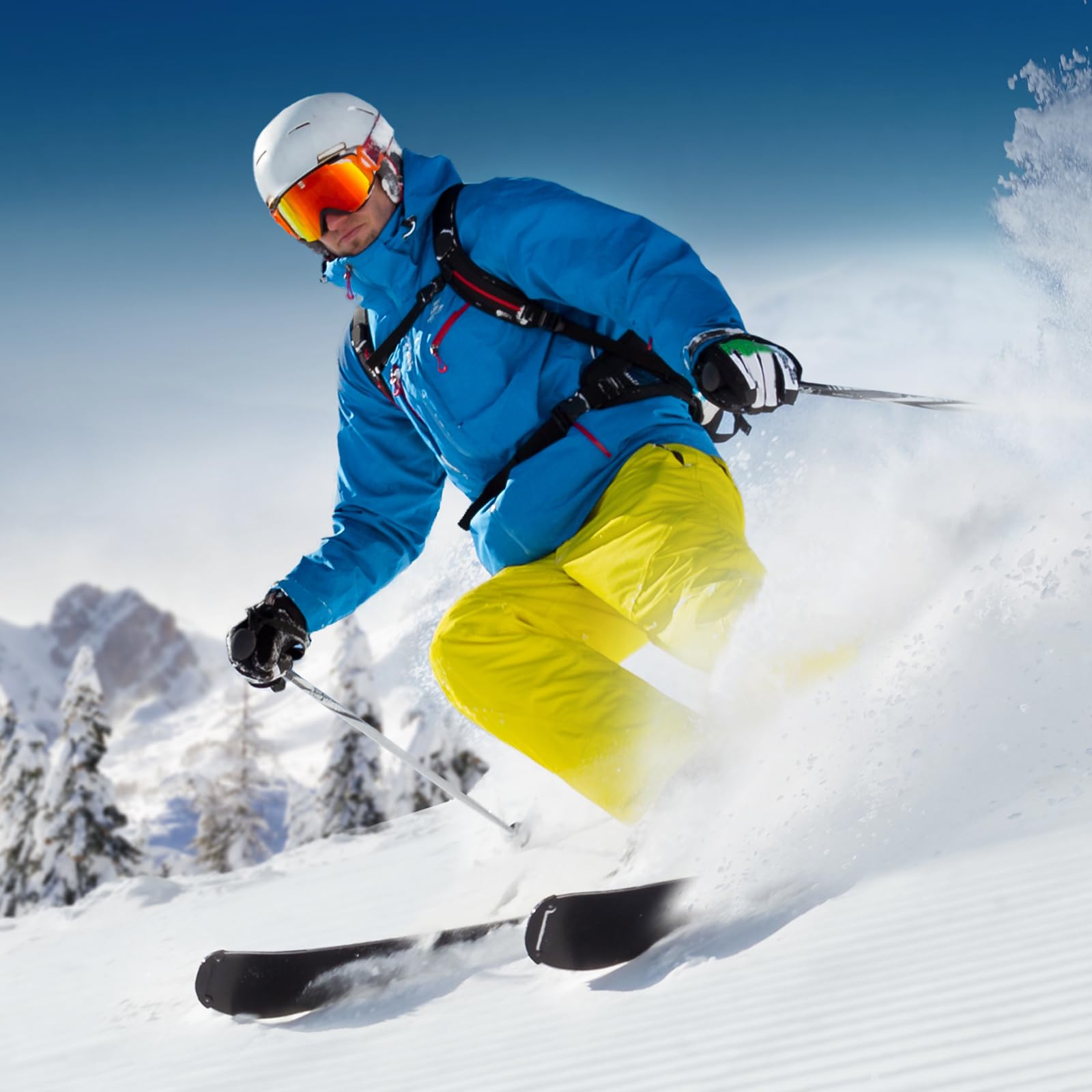 DOFOWORK Waterproof Ski Gloves for Men & Women - Thermal Winter Snowboard Gloves with Breathable Technology for Cold Weather | Perfect for Skiing, Snowboarding & Outdoor Winter Activities