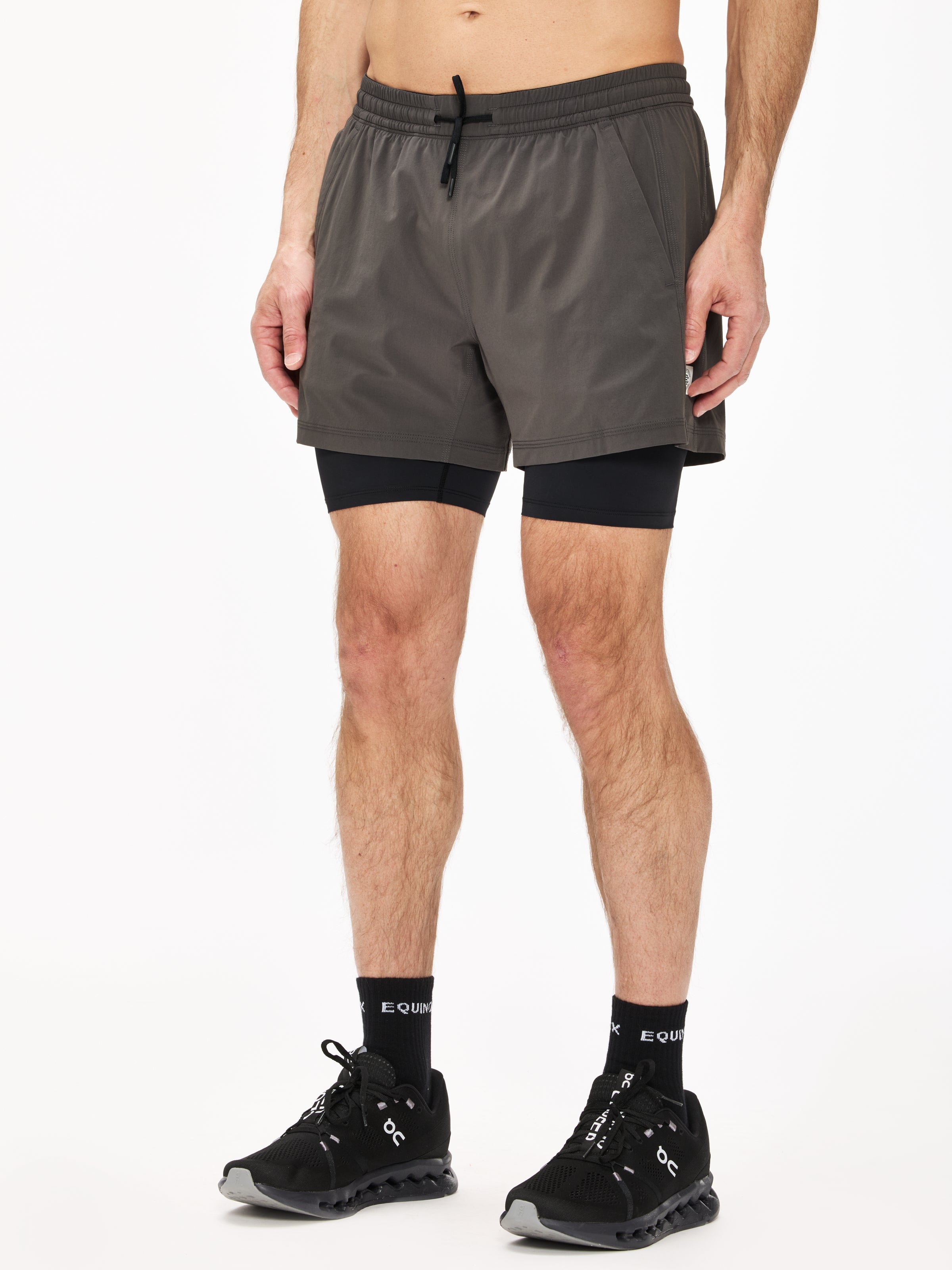Reigning Champ 4-Way Stretch Combo Training Shorts with Liner - Men's 5