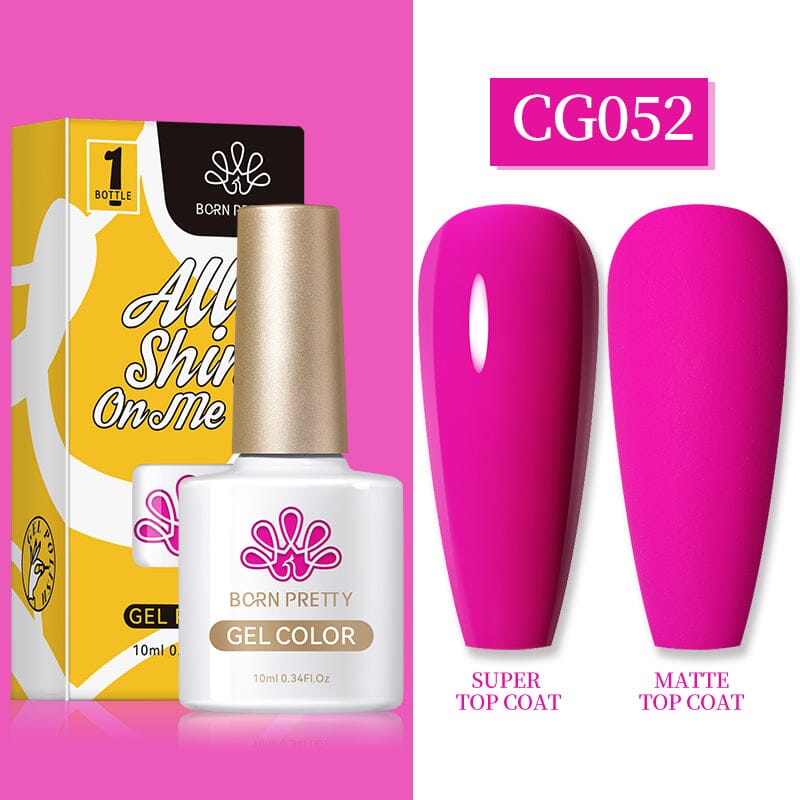 Born Pretty Gel Nail Polish Set - 20 Vibrant Colors, Long-Lasting & Chip-Resistant, Salon-Quality DIY Manicure Kit for Home & Professional Use - Perfect for Nail Art, Parties, Weddings & Special Occasions
