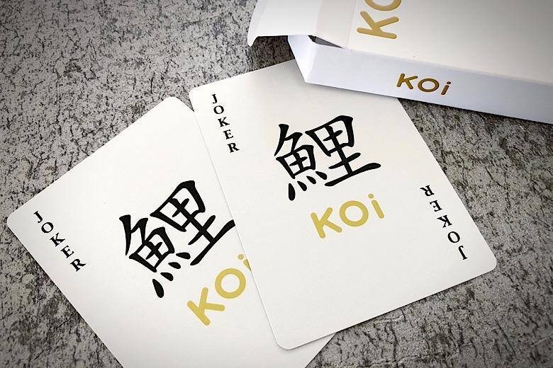 Premium Koi V2 Playing Cards - Waterproof & Durable Poker Cards for Magic Tricks, Cardistry, and Casino Games - Perfect for Professional Magicians, Card Players, and Collectors