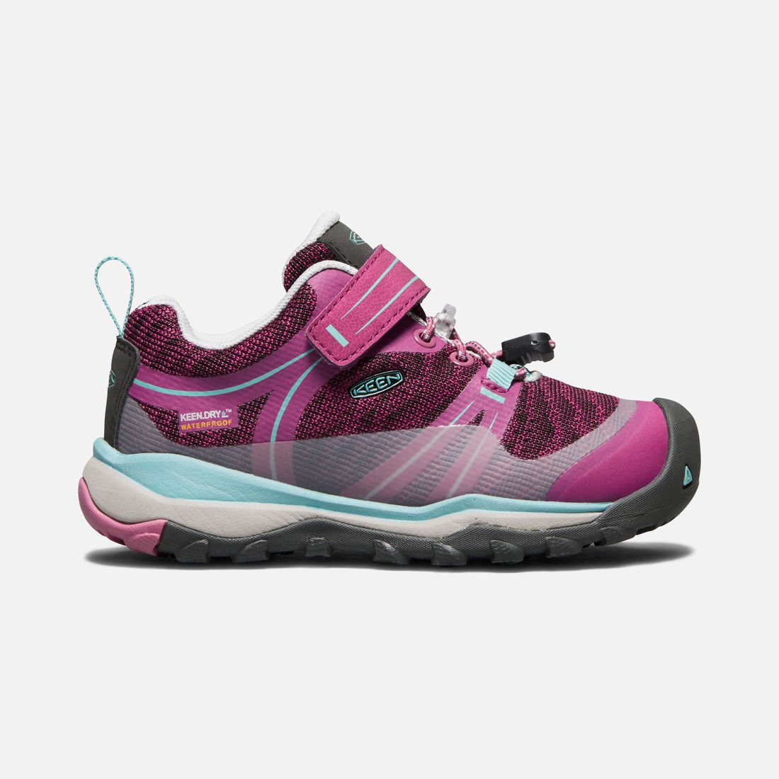 Keen Boysenberry/Red Violet Terradora Low Hiking Shoes for Men - Lightweight Waterproof Trail Shoes for Outdoor Hiking, Camping & Adventure Travel