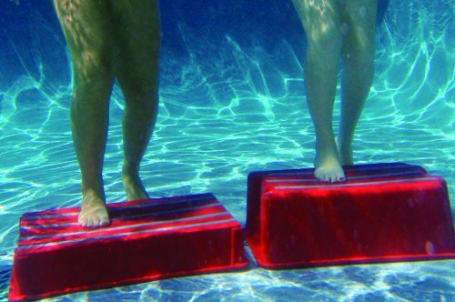 **Sprint Aqua Fitness Pool Step - Small, Non-Slip Water Aerobics Stair for Swimming Pools, Hydrotherapy & Exercise - Perfect for Home, Gym & Rehab Use**