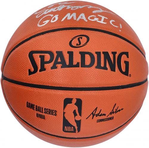 Cole Anthony Orlando Magic Autographed Spalding Indoor/Outdoor Basketball with 