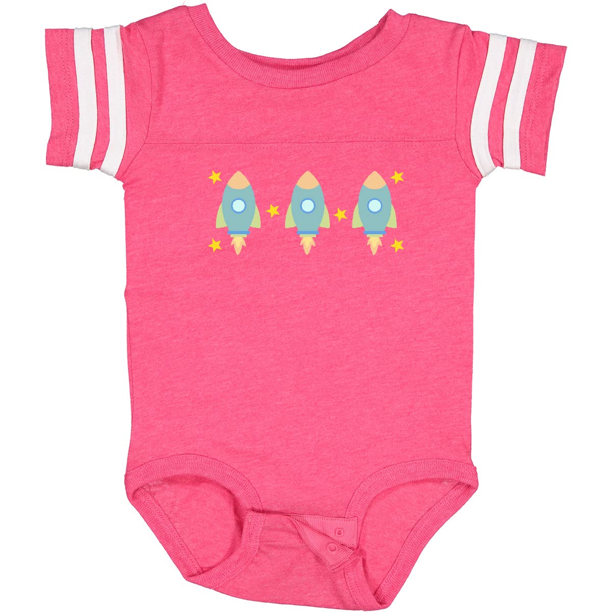 Inktastic Space Cute Rocket Baby Bodysuit - Adorable Astronaut Onesie for Infants & Toddlers | Perfect for Space-Themed Birthday Parties, Baby Showers & Photo Shoots