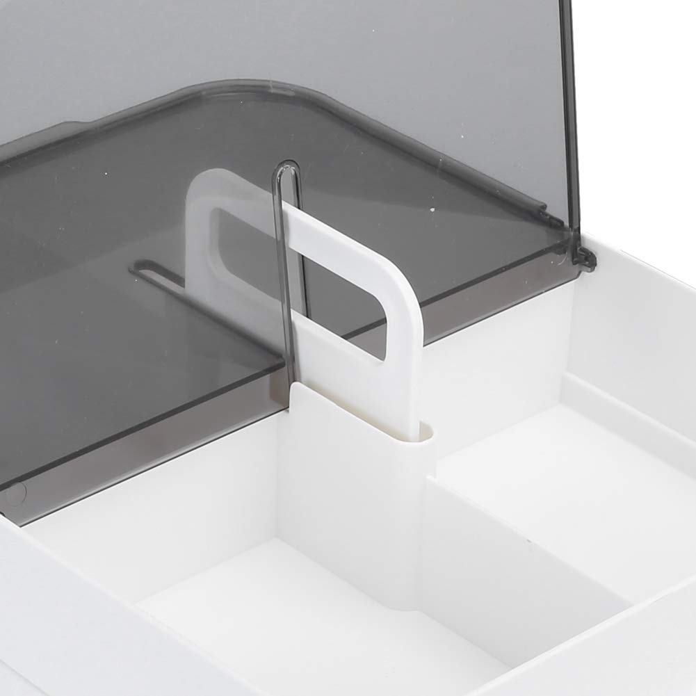 Large Double-Layer First Aid Storage Box - Portable Emergency Kit Organizer for Home, Car & Travel - Family Medical Cabinet & Essential Supplies Storage Solution