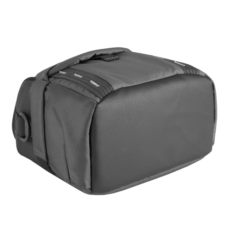 VEO 15M Gray Camera Shoulder Bag - Durable DSLR/SLR Camera Case with Adjustable Strap for Photographers, Travel & Outdoor Shooting