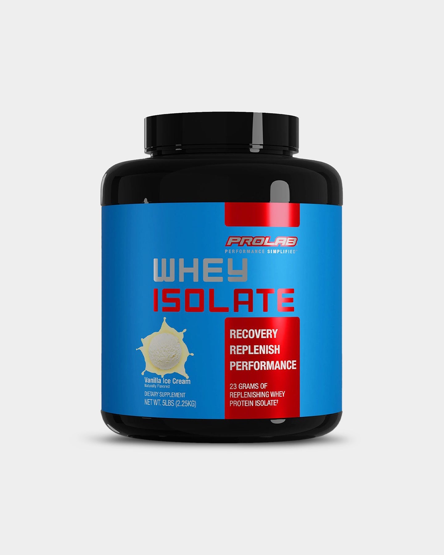 Prolab Nutrition Whey Protein Isolate Powder - Premium 100% Pure Whey Isolate for Muscle Recovery & Growth - Ideal for Post-Workout, Weight Loss & Fitness Enthusiasts