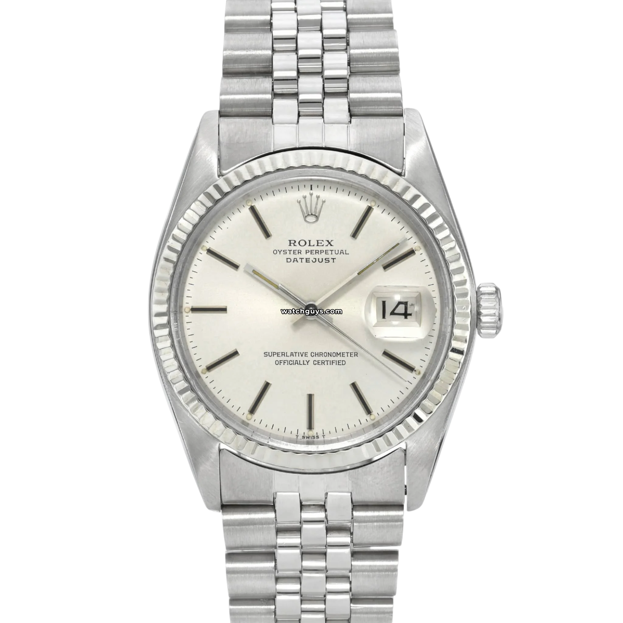 Rolex Datejust 16014 Men's Watch - 36mm Stainless Steel Case & Jubilee Bracelet - Automatic Movement - Perfect for Business, Formal Events & Luxury Gift Giving