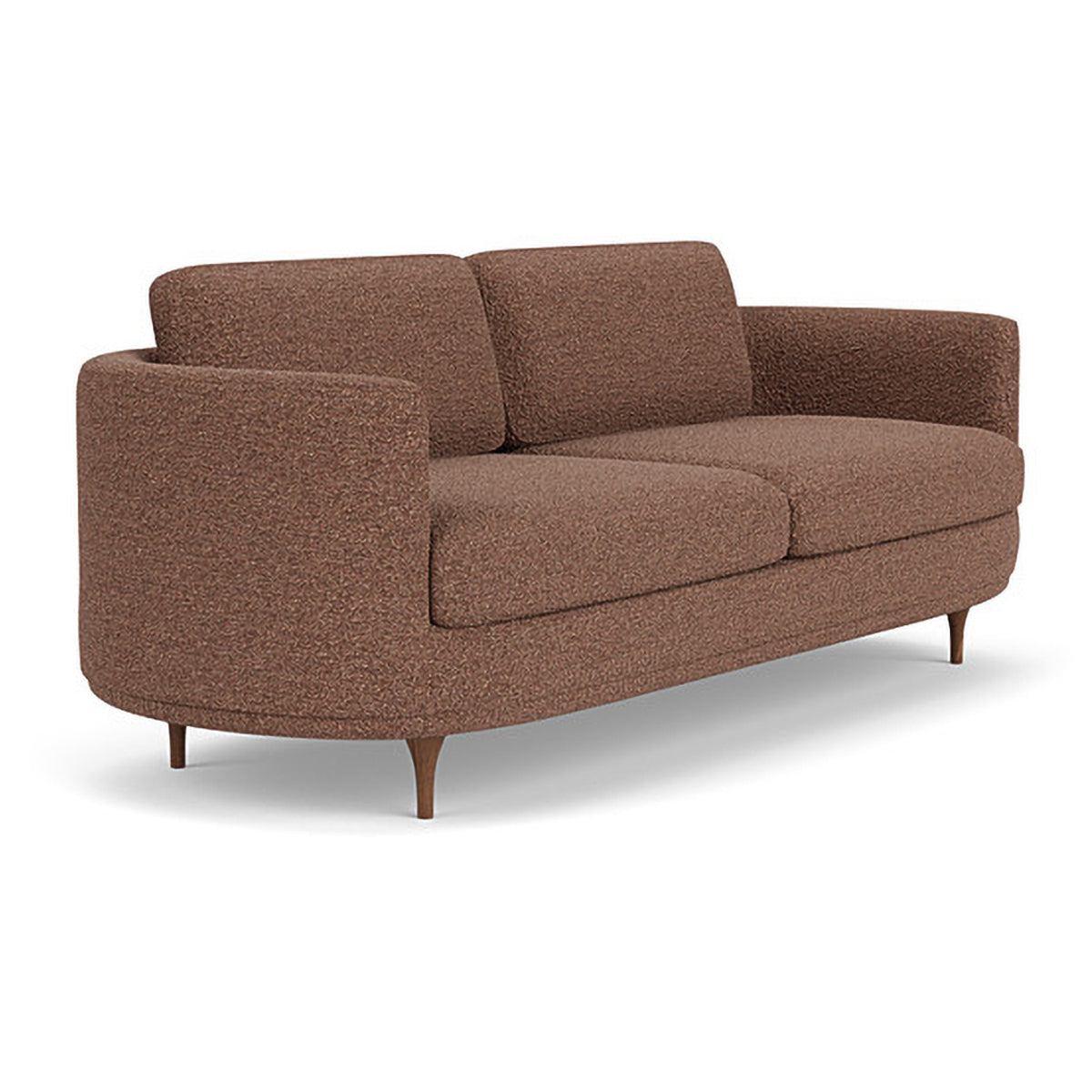 Elinor Boucle 3-Seater Sofa - Modern Upholstered Couch for Living Room, Lounge & Office - Soft Chenille Fabric Sectional Sofa with Comfortable Cushions