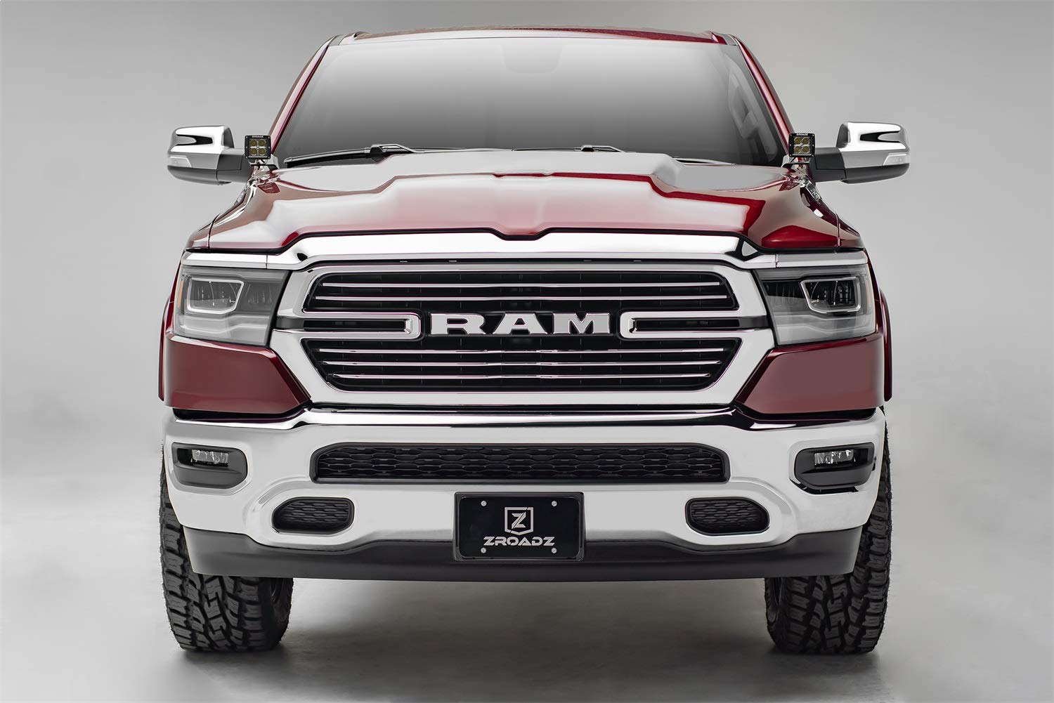 2019-2022 Ram Rebel Ditch Hood Hinge LED Light Kit - 2x 3