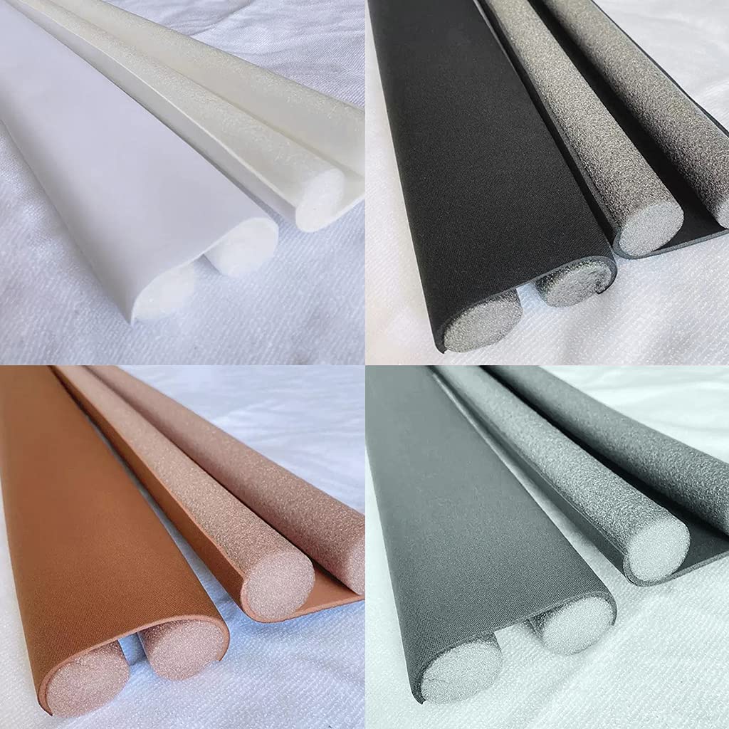 93cm Flexible Door Bottom Sealing Guard - Windproof, Dustproof & Soundproof Door Sweep for Interior/Exterior Doors - Perfect for Home, Office & Apartment Noise Reduction