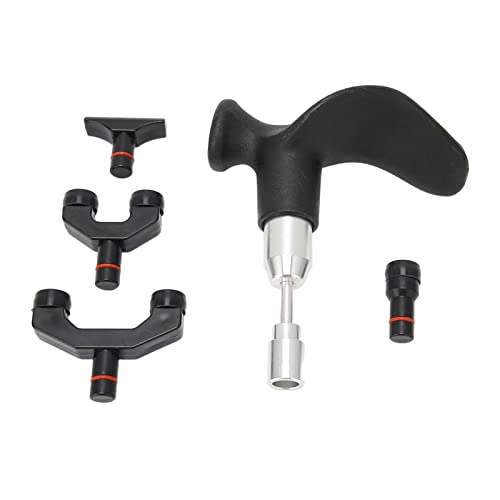 T-Shaped Deep Tissue Massage Tool - Acupressure & Physiotherapy Massager for Legs, Arms & Back Pain Relief | Chiropractic Adjusting Instrument for Muscle Relaxation & Acupoint Therapy | Perfect for Home Use, Sports Recovery & Stress Relief