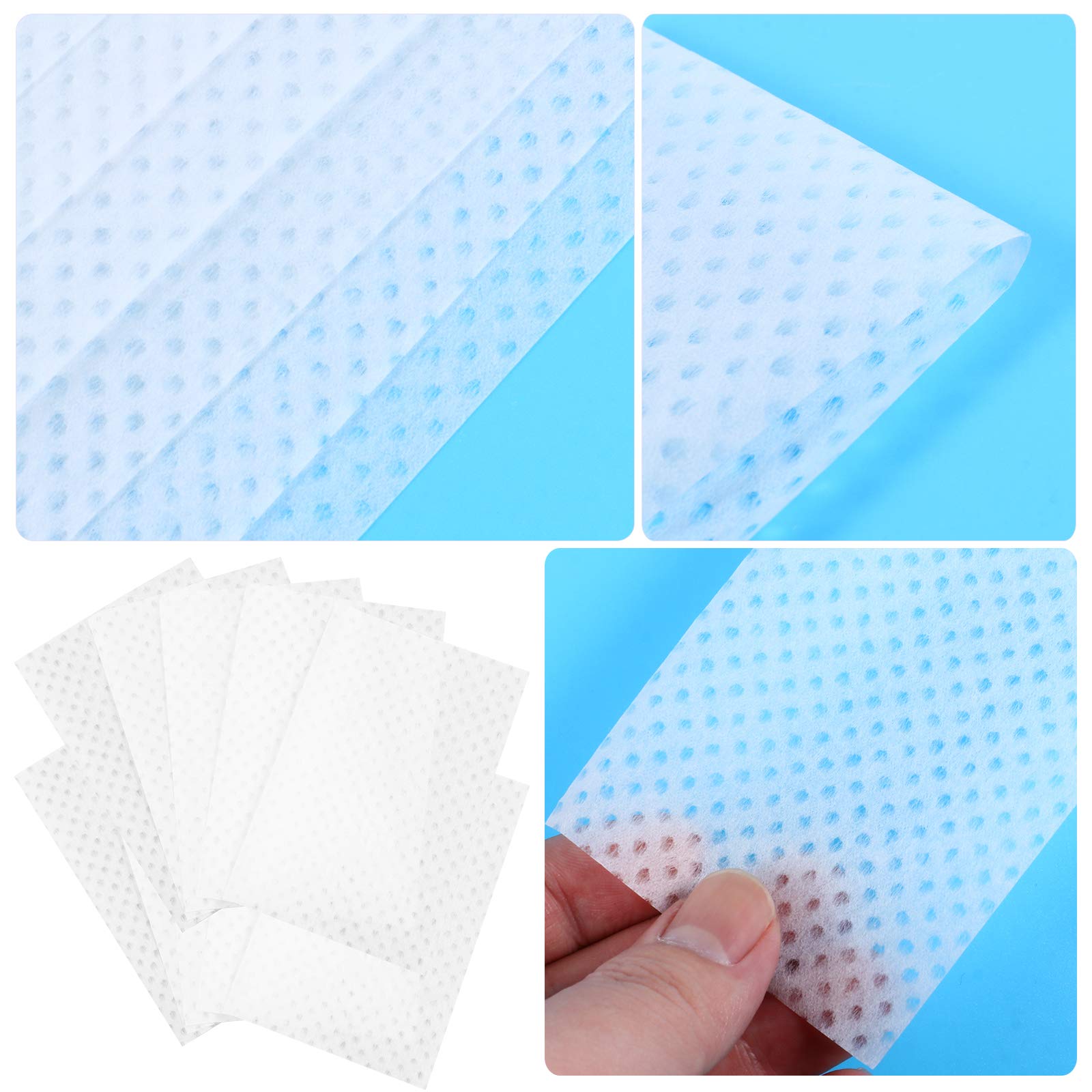1000pcs Salon Perm Paper Wraps - White Disposable Quick Dry Cotton Perm End Papers for Hair Curling & Styling | Professional Salon Supplies for Perms, Waves & Hair Treatments