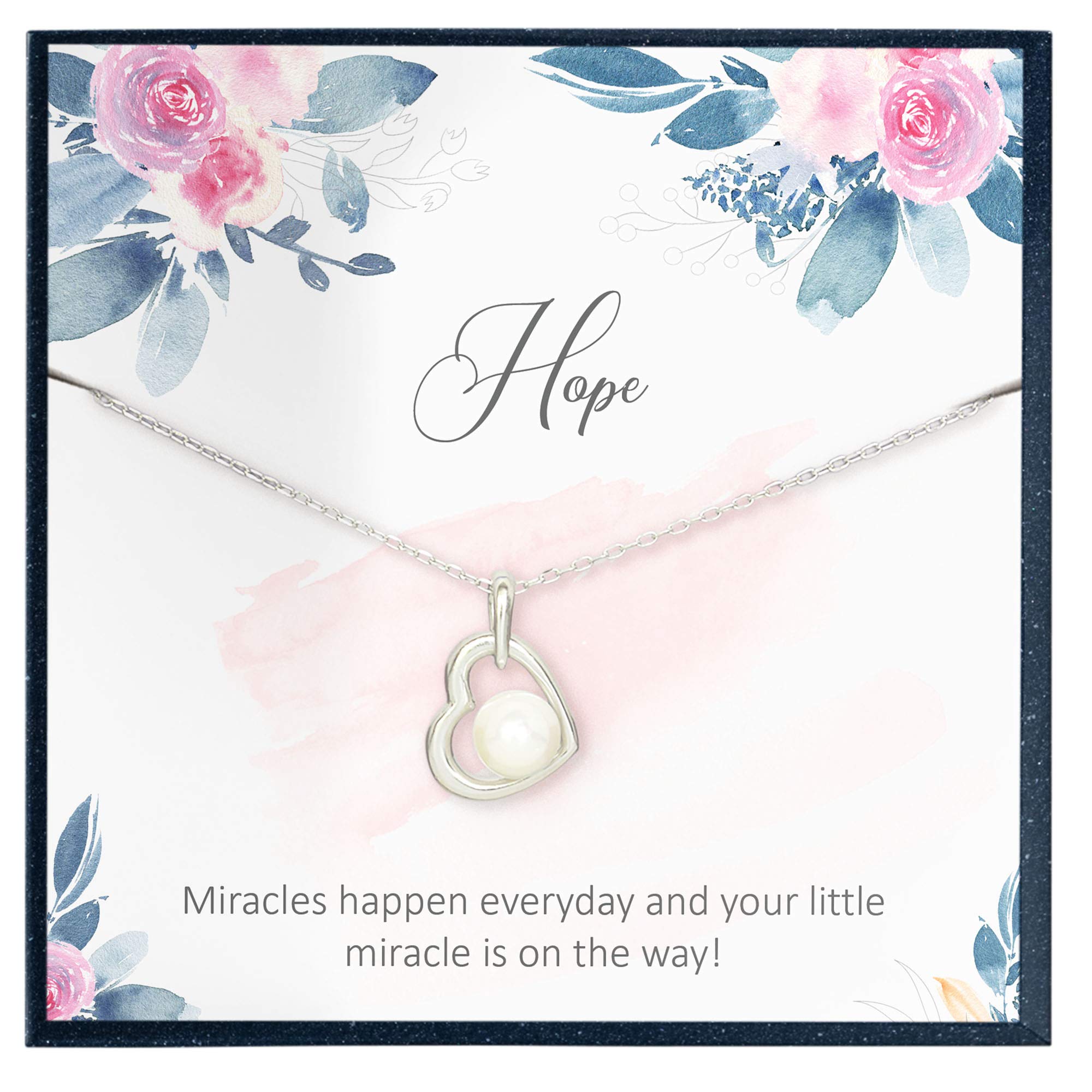 Infertility Support Gifts for Women - Fertility Wish Necklace, IVF & Hope Gifts - Thoughtful Present for Fertility Journey & Emotional Support