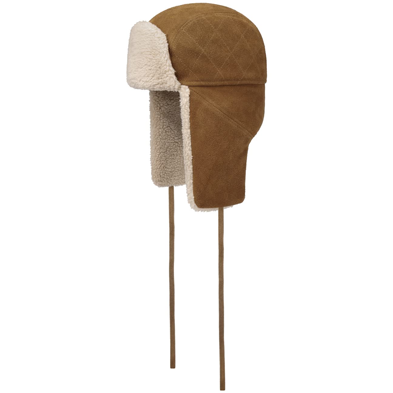 Stetson Calf Split Lapeer Aviator Hat for Men - Genuine Leather Pilot Cap with Ear Flaps - Perfect for Winter, Outdoor Adventures & Aviation Enthusiasts