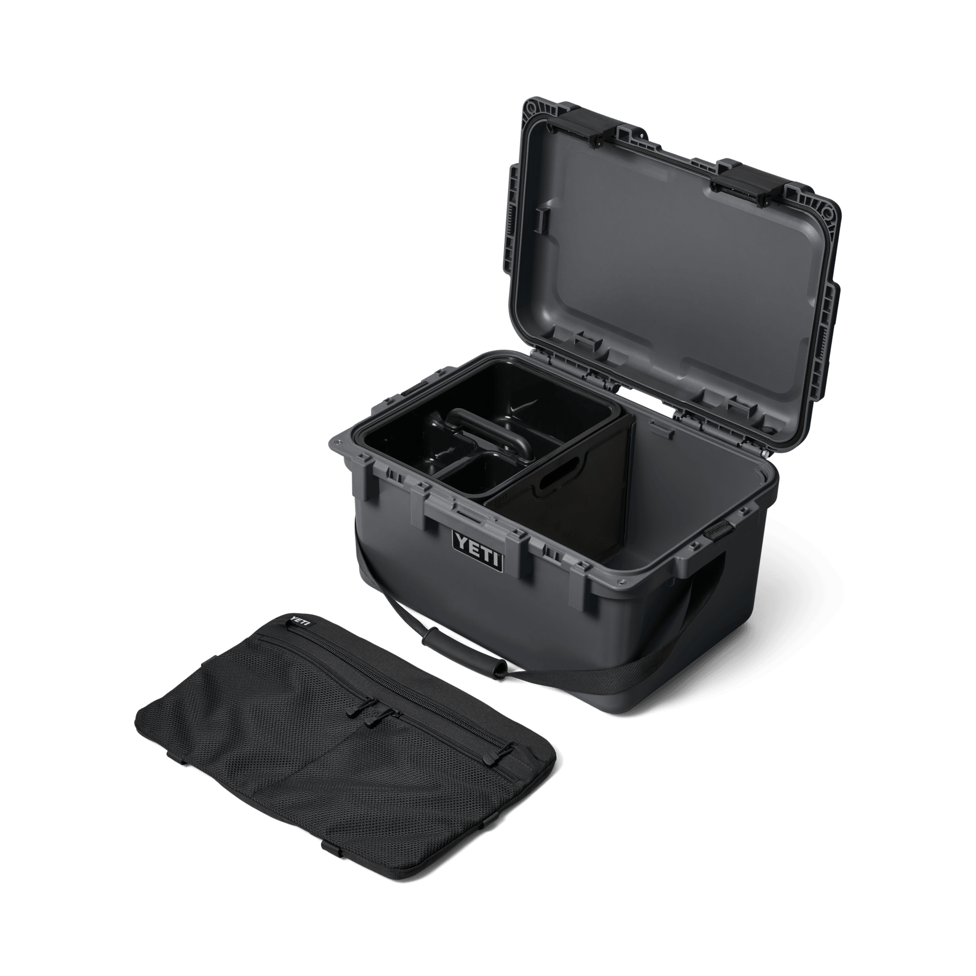 Loadout Gobox 30 2.0 Gear Case - Durable Waterproof Storage Box for Camping, Hiking & Outdoor Gear - Charcoal Gray