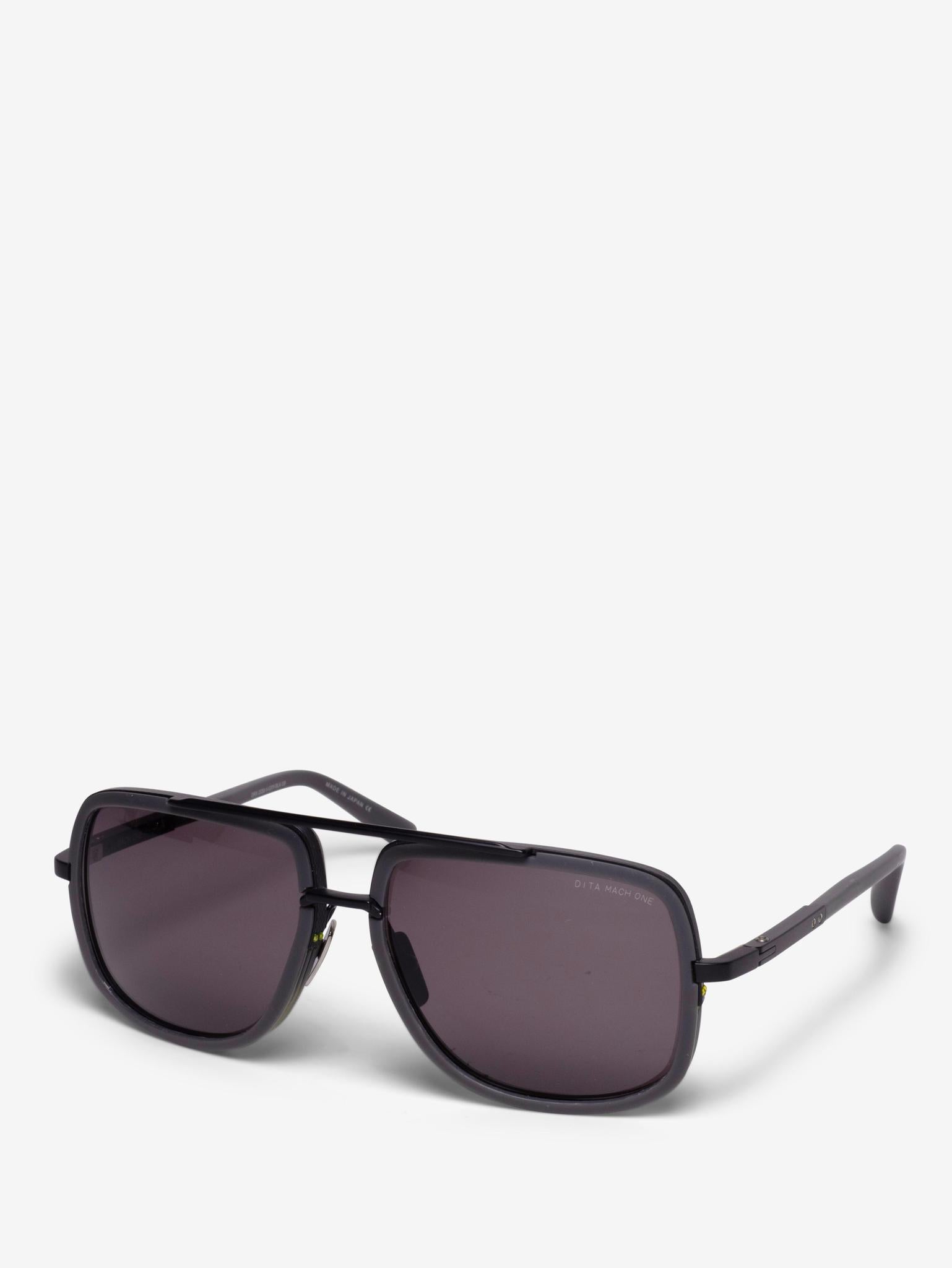 DITA MACH ONE DRX2030V Gray Black 59mm Sunglasses - Premium Polarized Lenses for Driving, Outdoor Sports & Fashion