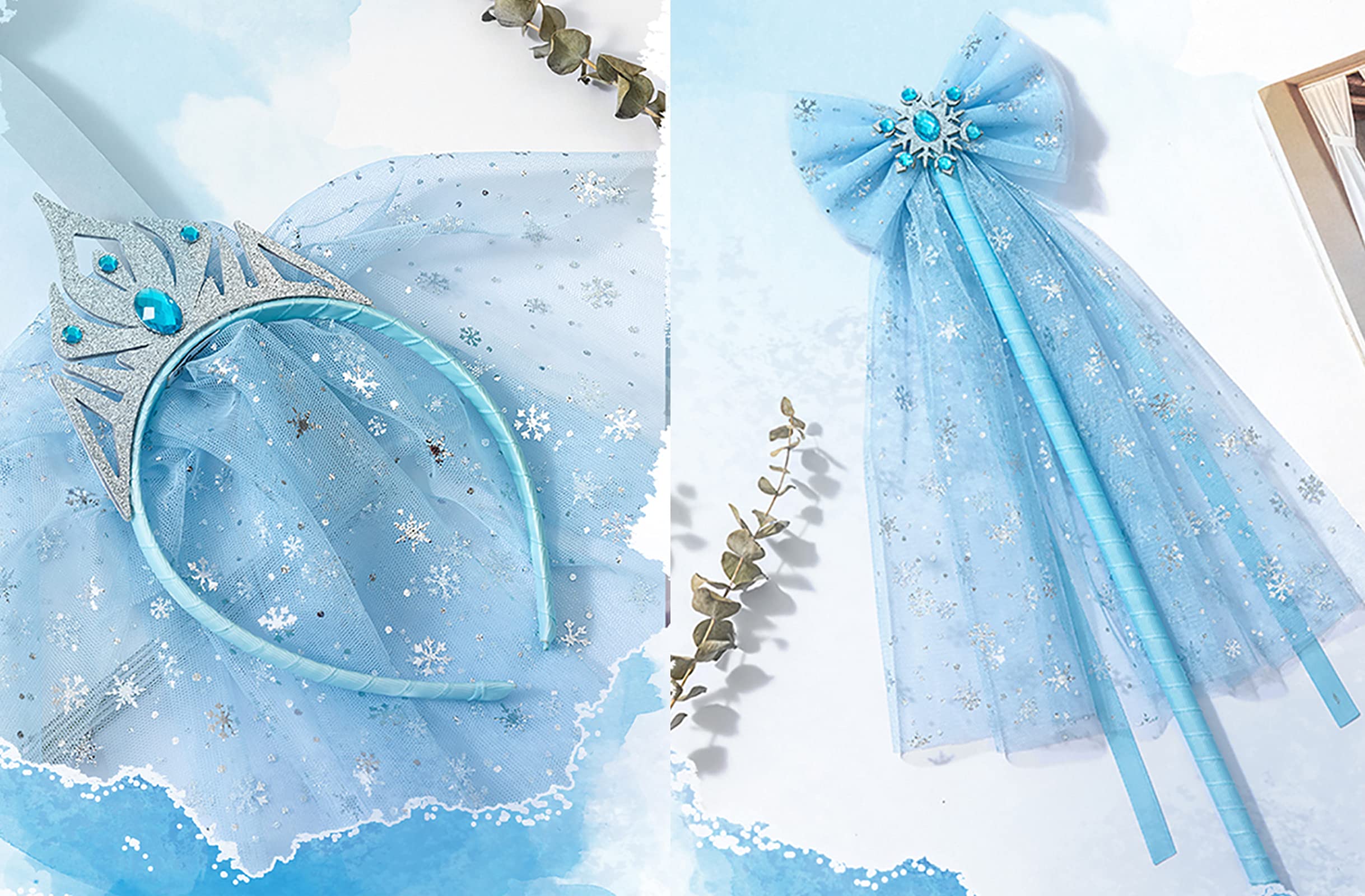 Snowflake Silver Foil Organza Sheer Fabric - 59