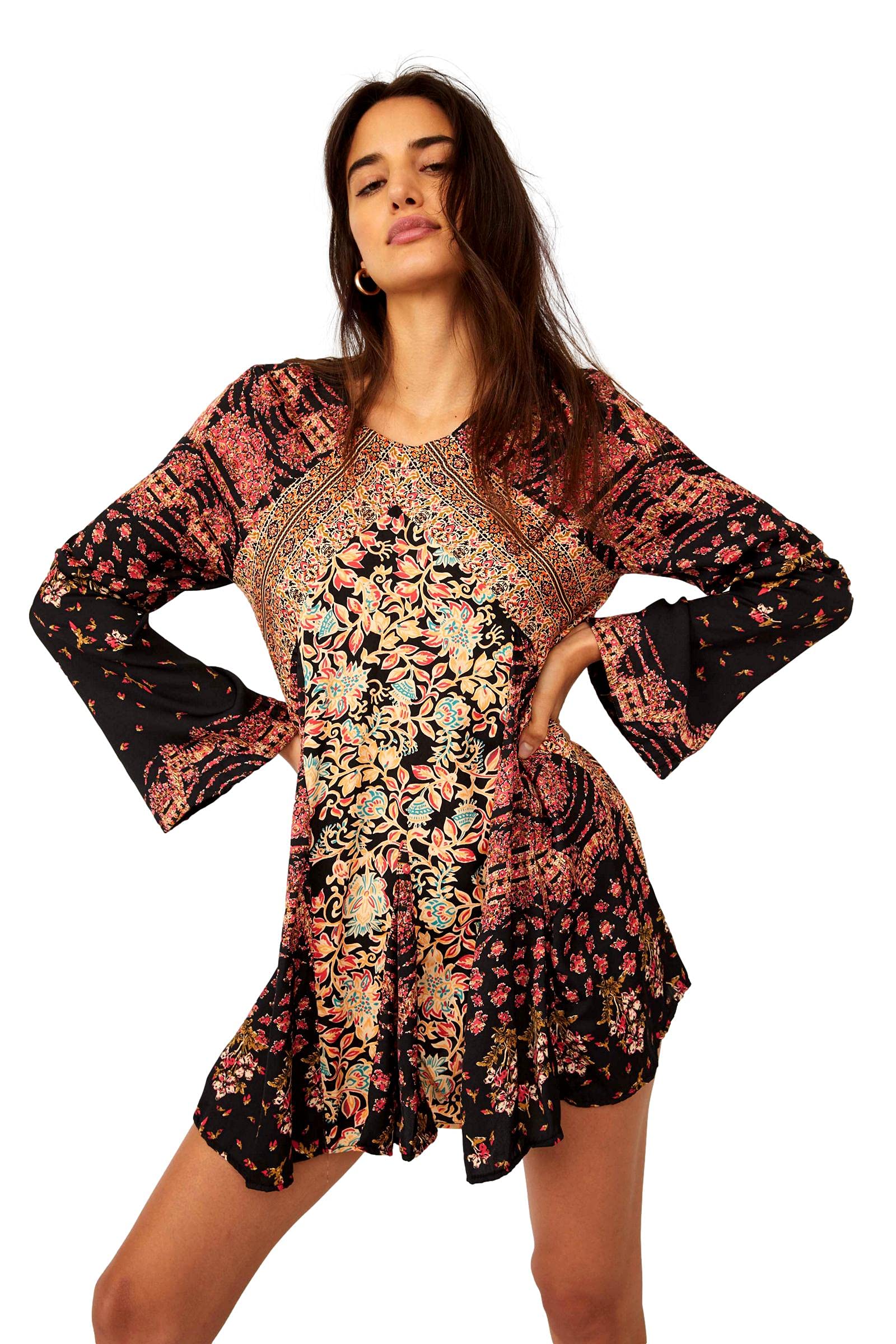 Free People Women's Classic Fit T-Shirt - Soft Cotton Casual Tee for Everyday Wear | Perfect for Layering, Outings & Relaxing at Home
