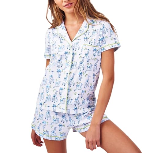 Printed Blue