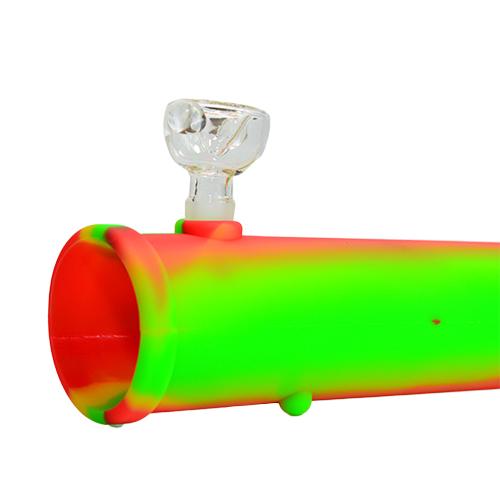 Premium Silicone Steamroller Pipe for Smooth Smoking - Perfect for Travel, Camping & Discreet Use