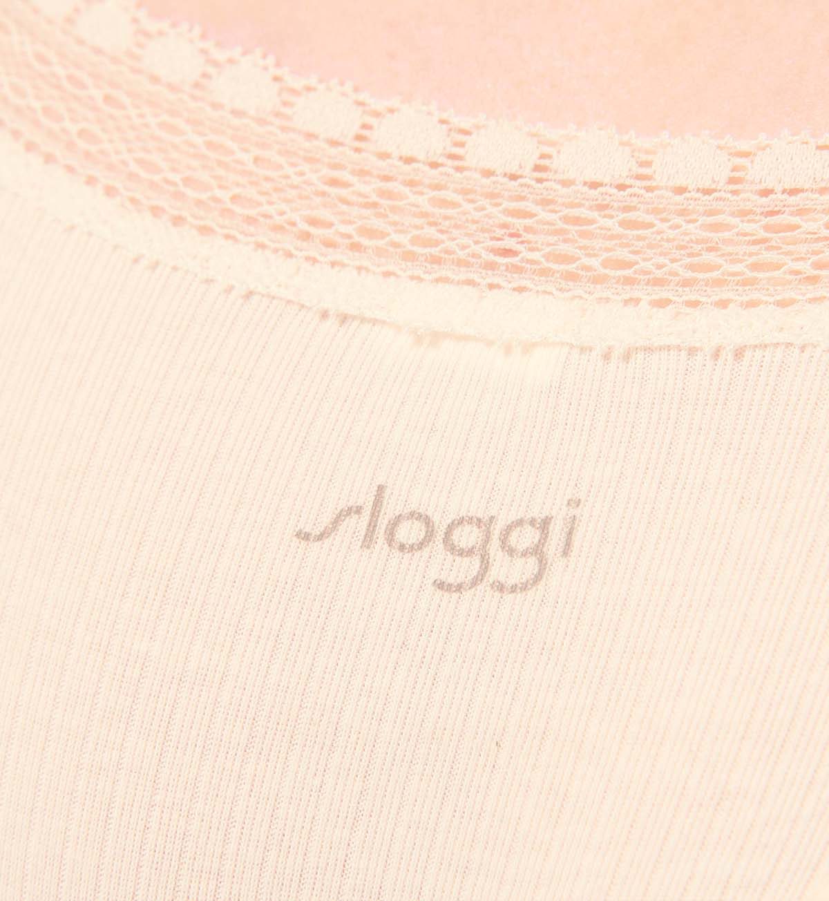 SLOGGI GO RIBBED BRAZILIAN BRIEFS - 2 PACK | Comfortable Cotton Underwear for Women | Perfect for Everyday Wear & Lounge