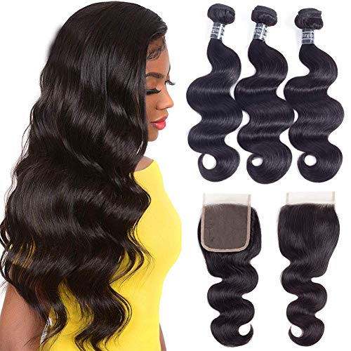 Hair Bundles with 4x4 Free Part