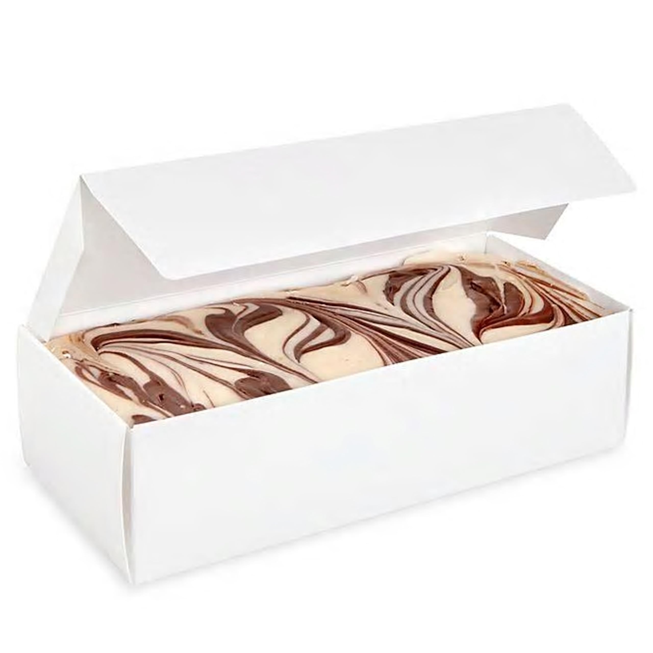 Delicious Homemade Amaretto Chocolate Fudge - 1.5 lb Gourmet Gift Box | Perfect for Holidays, Parties & Sweet Treats