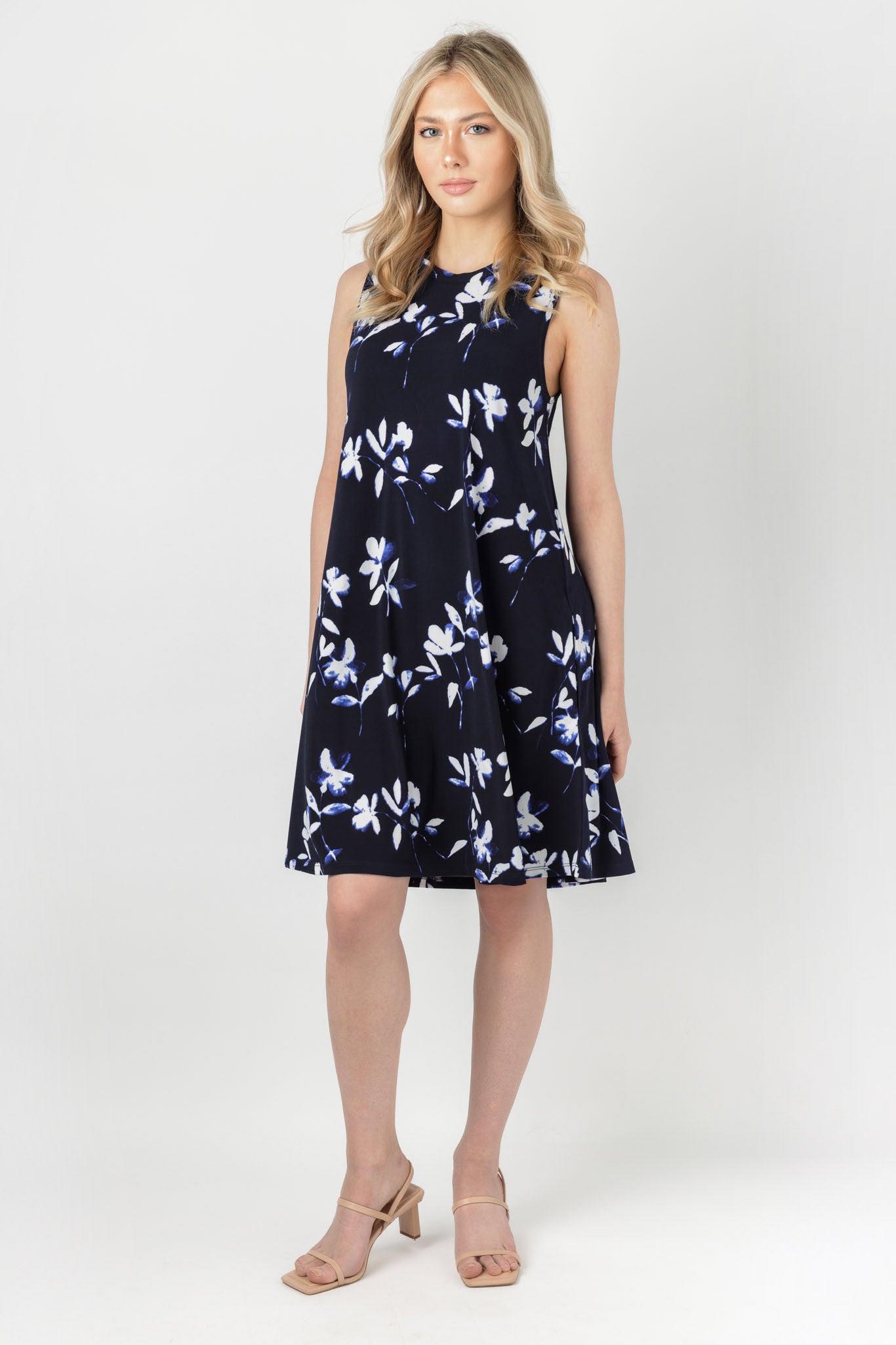Navy/White