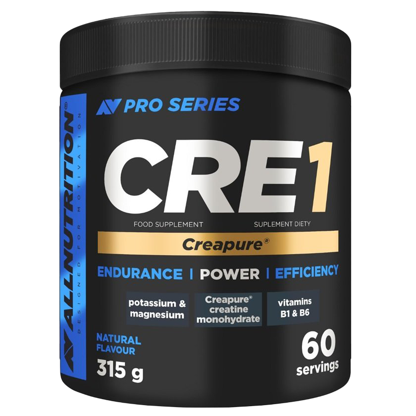 Allnutrition Pro Series CRE1 315g - Premium Creatine Supplement for Muscle Growth & Strength - Ideal for Bodybuilding, Fitness & Athletic Performance