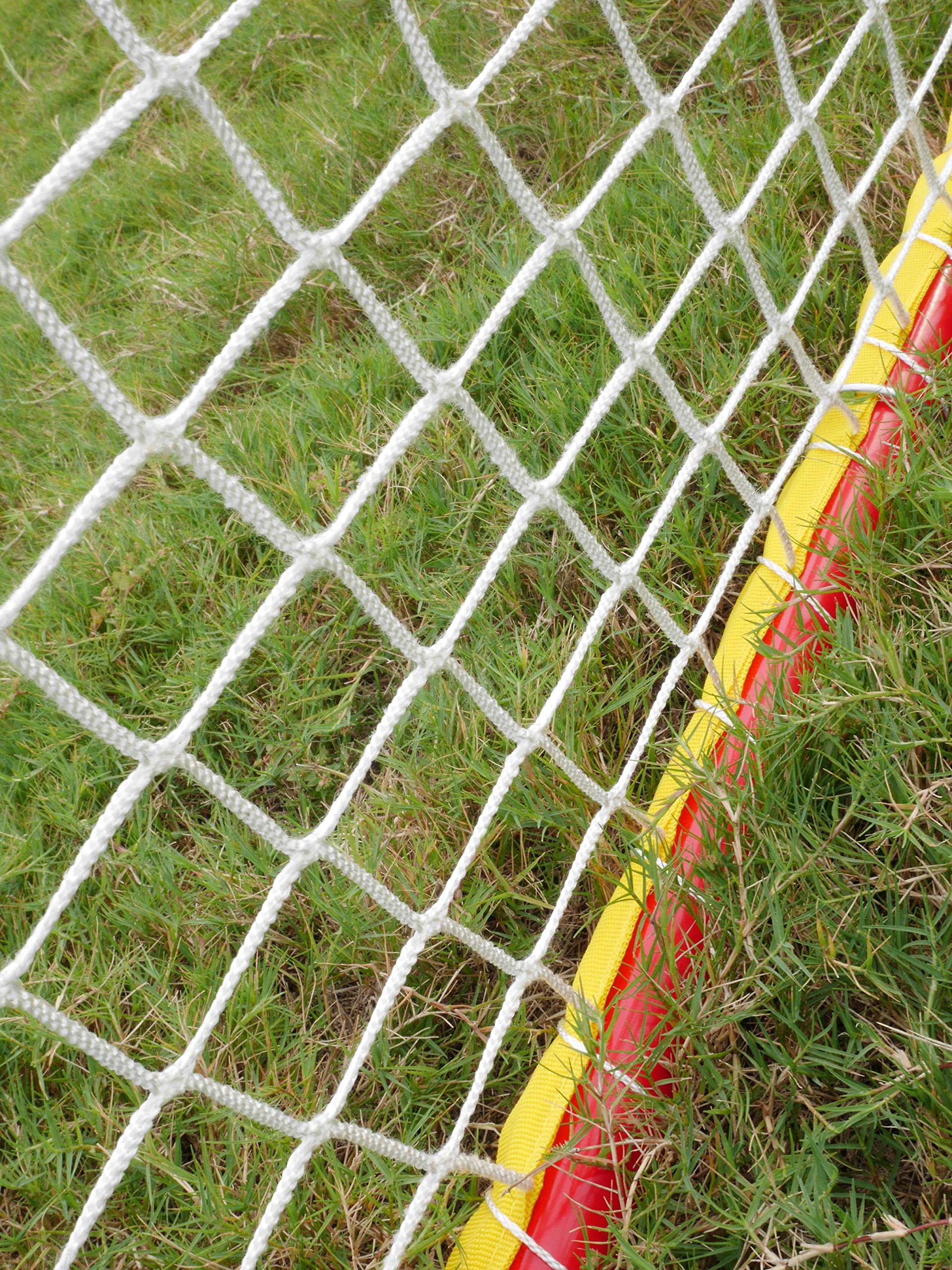 Vallerta® Signature Series Official 6' x 6' Regulation Size Lacrosse Goal - Heavy Duty 1.5 Inch Portable Steel Practice & Training Equipment for Kids, Teens & Adults - Perfect for Backyard, Field & Team Drills