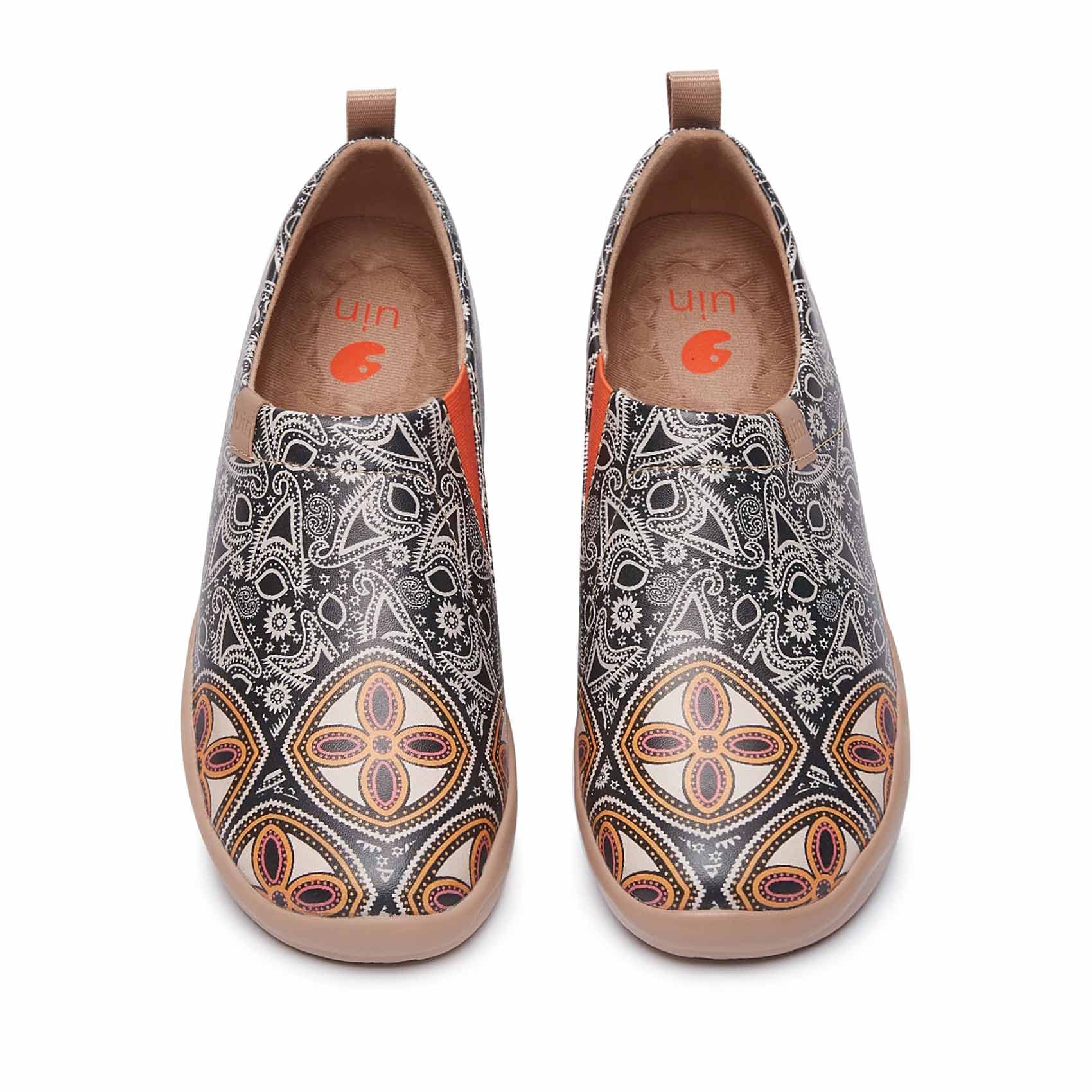 UIN Women's Slip-On Walking Shoes - Lightweight Travel Loafers with Microfiber Upper - Comfortable Casual Sneakers for Women - Perfect for Travel, Work & Everyday Wear