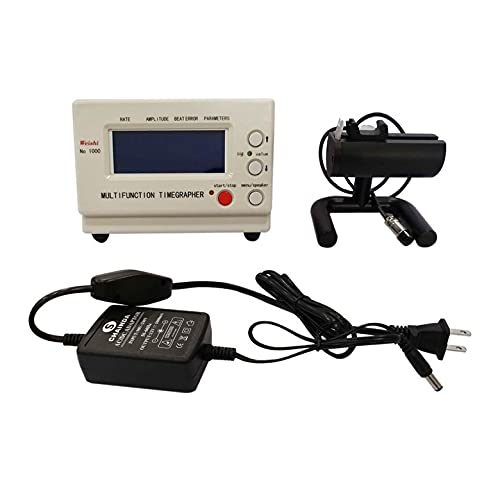 Professional Watch Timing Machine Tester - Multifunctional Timegrapher for Mechanical Watch Calibration & Repair | 110-220V US Plug | Perfect for Watchmakers, Jewelers & DIY Enthusiasts