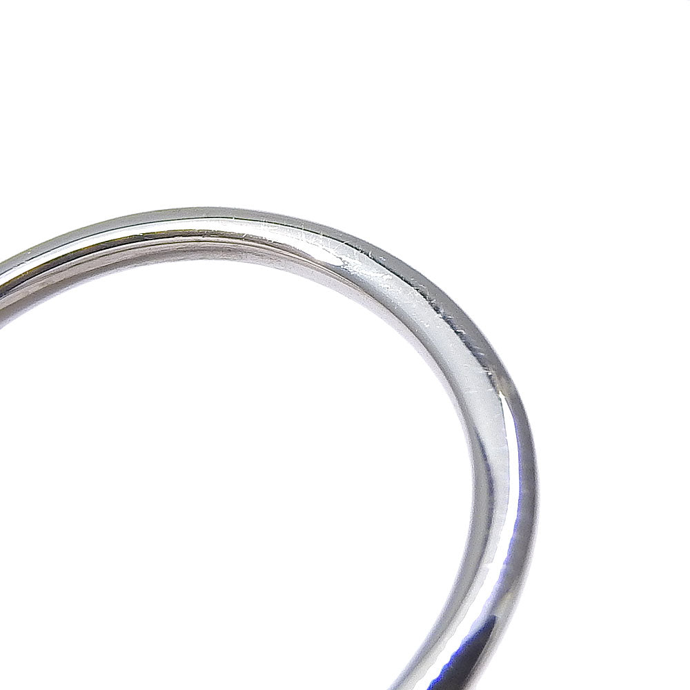4℃ 5P 18K White Gold Diamond Ring for Women - Elegant Wedding Band, Anniversary Gift, Engagement Jewelry (Perfect for Proposals, Bridal Sets & Special Occasions)