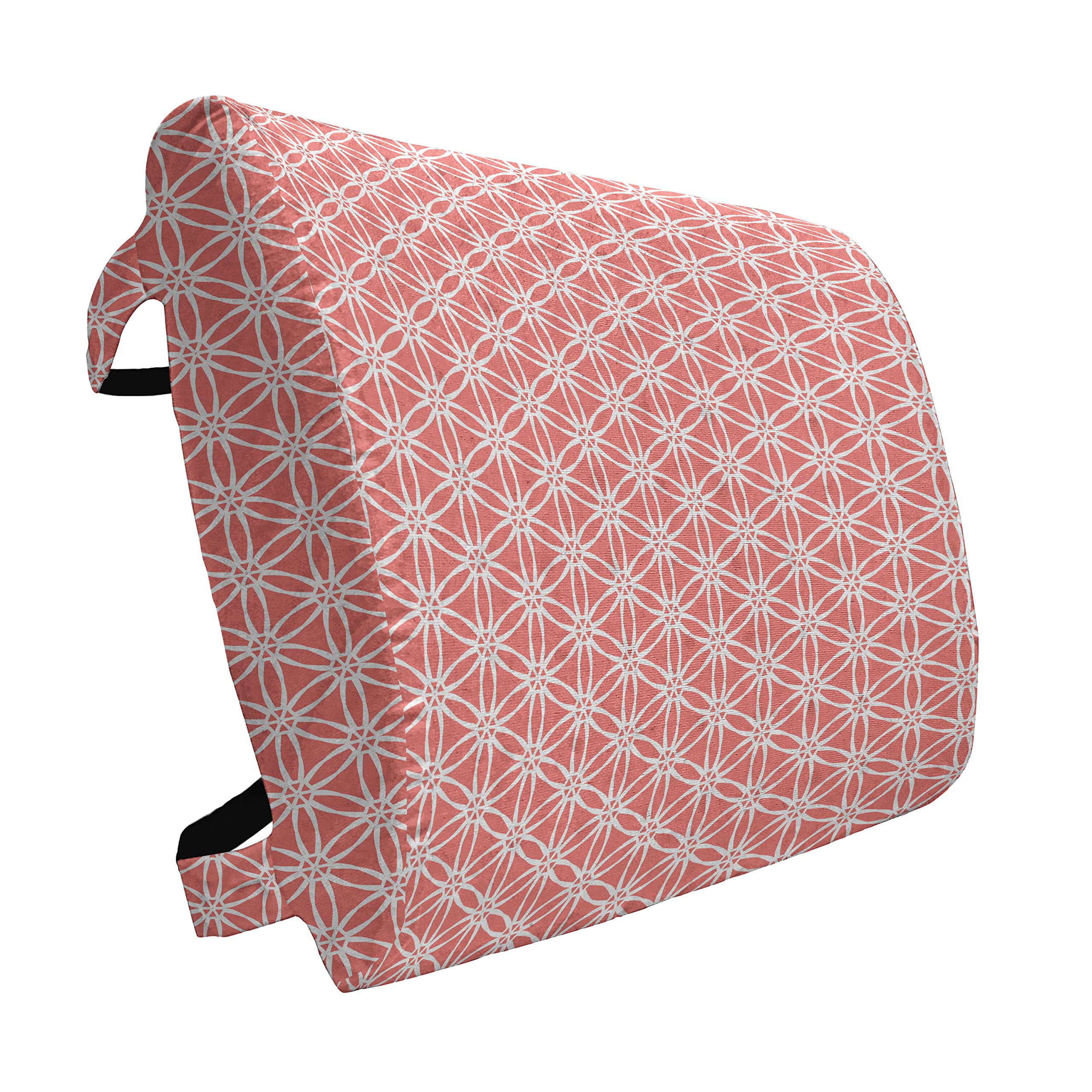 Ambesonne Coral Lumbar Support Pillow for Office Chair & Car Seat - 14
