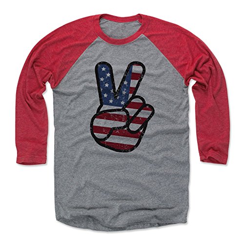 Red / Heather Gray