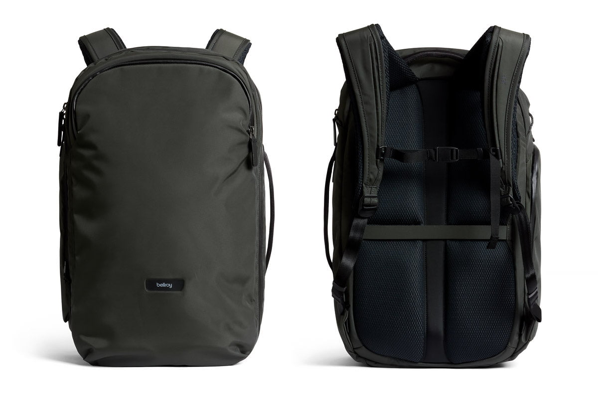 Bellroy Transit Travel Pack Pro - Premium Waterproof Backpack for Travel & Commuting | Durable & Stylish Carry-On Backpack for Men & Women | Perfect for Business Trips, Hiking & Daily Use