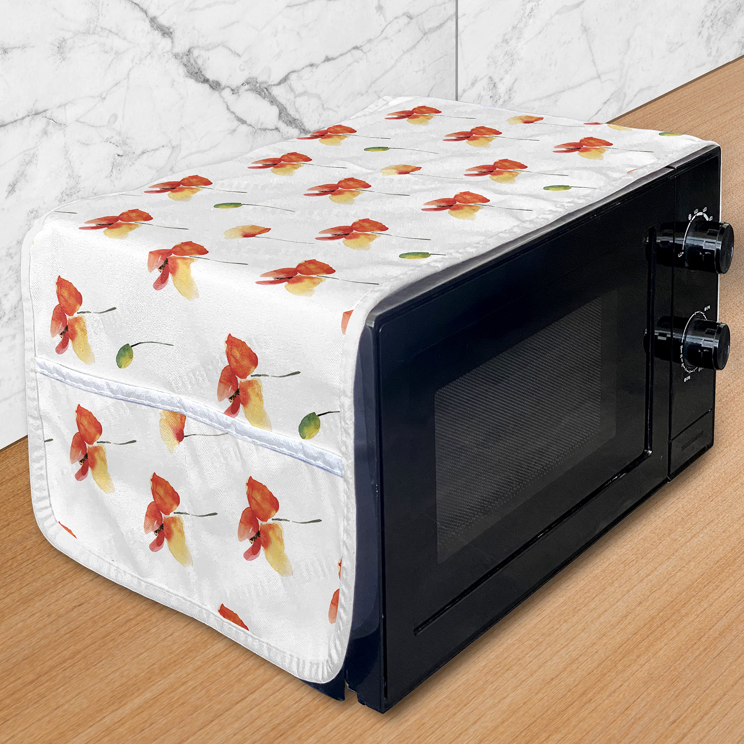 Ambesonne Waterproof Microwave Cover with Pockets - 36