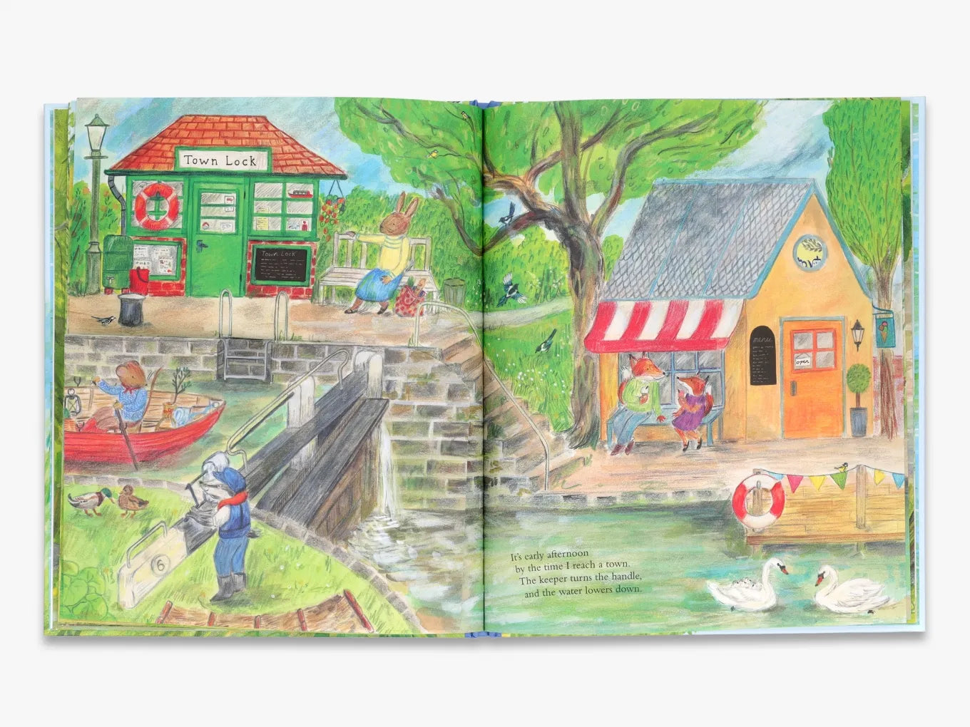 Mouse on the River - Children's Wooden Book (Mouse’s Wood Series) | Perfect for Bedtime Stories & Early Learning