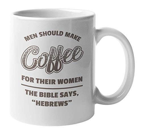 Hebrews Christian Coffee & Tea Mug - Inspirational Bible Verse Ceramic Cup (11oz) - Perfect for Church, Bible Study & Christian Gift Giving