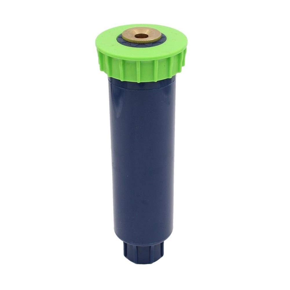 Automatic Retractable Lawn Sprinkler System - Blue Garden Watering Irrigation Tools with Buried Nozzles for Home & Yard | Perfect for Lawn Care, Flower Beds & Vegetable Gardens